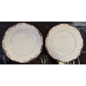 Lenox Georgian Shell Classics Collection Dinner Plates with Gold Trim - 10-Pcs